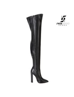 Giaro Giaro Fashion Thigh Boots TRINKET In Black Mat -Urban Sole Shop giaro giaro fashion thigh boots trinket in black m 2