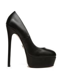 Giaro Giaro KIKI BLACK MATTE PLATFORM PUMPS -Urban Sole Shop giaro giaro kiki black matte platform pumps 2