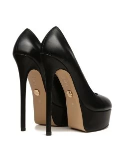 Giaro Giaro KIKI BLACK MATTE PLATFORM PUMPS -Urban Sole Shop giaro giaro kiki black matte platform pumps 6