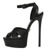 Giaro Giaro KROSS BLACK MATTE SANDALS