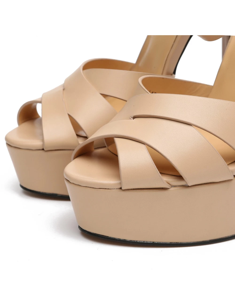 Giaro Giaro KROSS NUDE MATTE SANDALS 9 Giaro Giaro KROSS NUDE MATTE SANDALS - Image 9