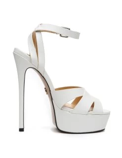 Giaro Giaro KROSS WHITE MATTE STRAPPY SANDALS 13 Giaro Giaro KROSS WHITE MATTE STRAPPY SANDALS -Urban Sole Shop giaro giaro kross white matte strappy sandals 2