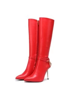Giaro Giaro LEANDRA RED MATTE KNEE BOOTS 16 Giaro Giaro LEANDRA RED MATTE KNEE BOOTS -Urban Sole Shop giaro giaro leandra red matte knee boots 5