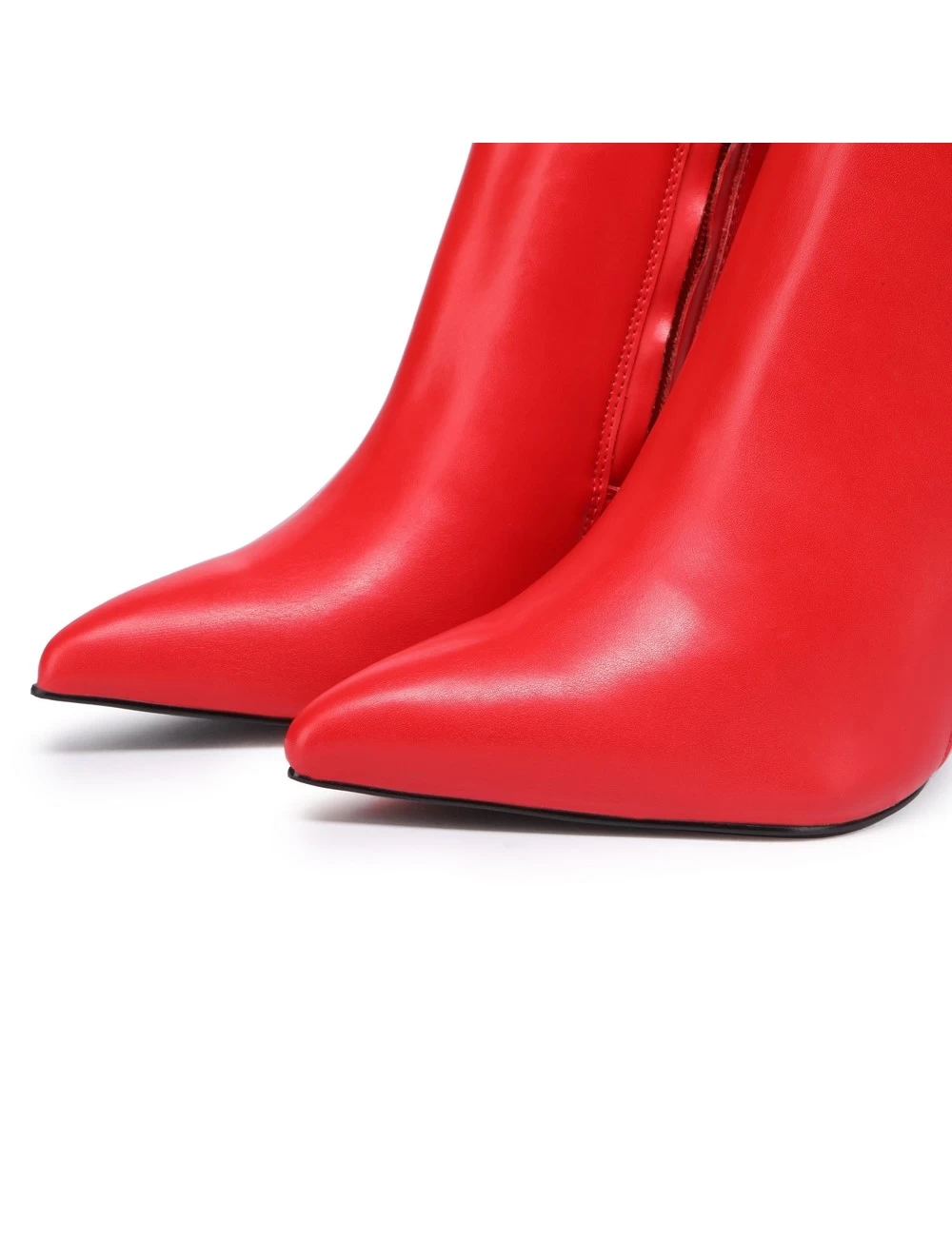 Giaro Giaro LEANDRA RED MATTE KNEE BOOTS 7 Giaro Giaro LEANDRA RED MATTE KNEE BOOTS - Image 7