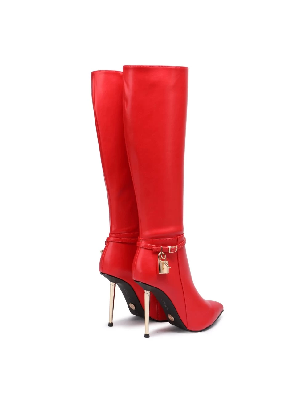 Giaro Giaro LEANDRA RED MATTE KNEE BOOTS 8 Giaro Giaro LEANDRA RED MATTE KNEE BOOTS - Image 8