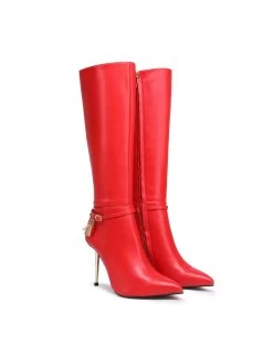 Giaro Giaro LEANDRA RED MATTE KNEE BOOTS 19 Giaro Giaro LEANDRA RED MATTE KNEE BOOTS -Urban Sole Shop giaro giaro leandra red matte knee boots 8