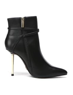 Giaro Giaro LOLA BLACK MATTE ANKLE BOOTS -Urban Sole Shop giaro giaro lola black matte ankle boots 3