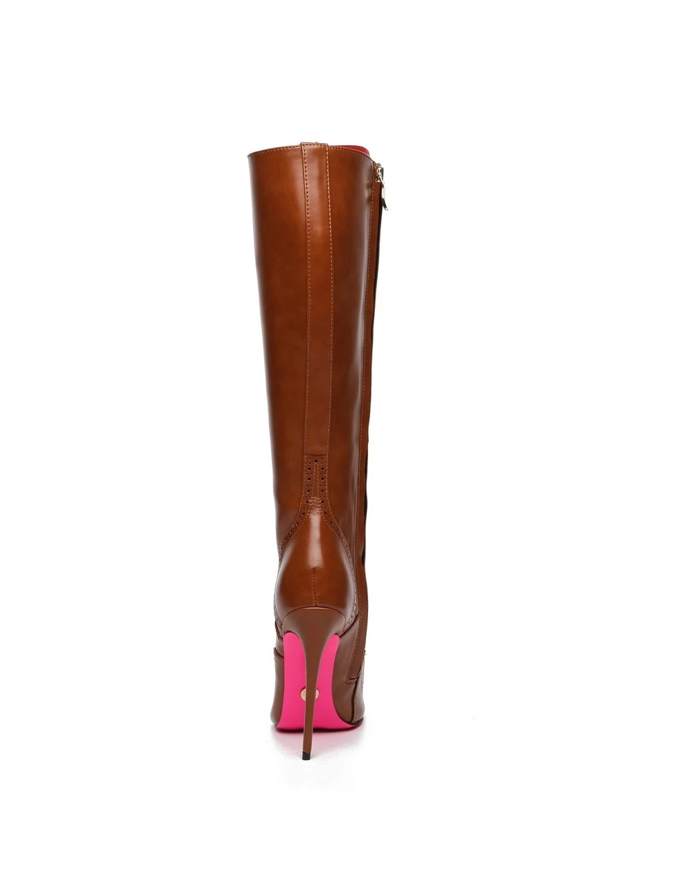 Giaro Giaro MILANA BROWN MATTE LACE KNEE BOOTS 2 Giaro Giaro MILANA BROWN MATTE LACE KNEE BOOTS - Image 2