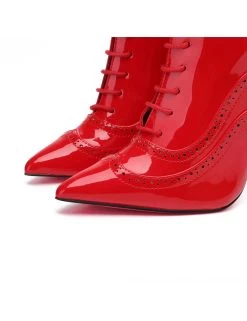 Giaro Giaro MILANA RED SHINY RIDING BOOTS -Urban Sole Shop giaro giaro milana red shiny riding boots 8