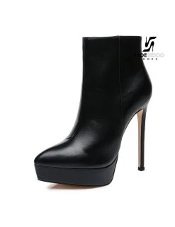 Giaro Giaro Platform Ankle Boots STACK In Black -Urban Sole Shop giaro giaro platform ankle boots stack in black 2