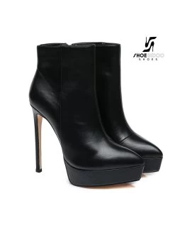 Giaro Giaro Platform Ankle Boots STACK In Black -Urban Sole Shop giaro giaro platform ankle boots stack in black 5