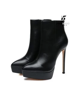 Giaro Giaro Platform Ankle Boots STACK In Black -Urban Sole Shop giaro giaro platform ankle boots stack in black 6