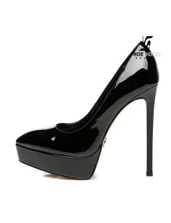 Giaro Giaro Platform Pumps SCANT In Black Patent