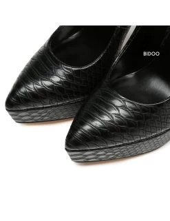 Giaro Giaro Platform Pumps SCANT In Black Snake Print -Urban Sole Shop giaro giaro platform pumps scant in black snake pr 7