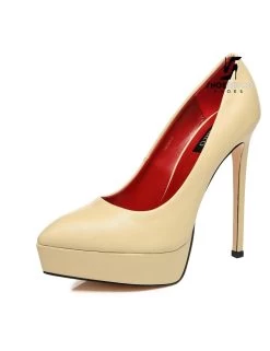 Giaro Giaro Platform Pumps SCANT In Nude -Urban Sole Shop giaro giaro platform pumps scant in nude 2