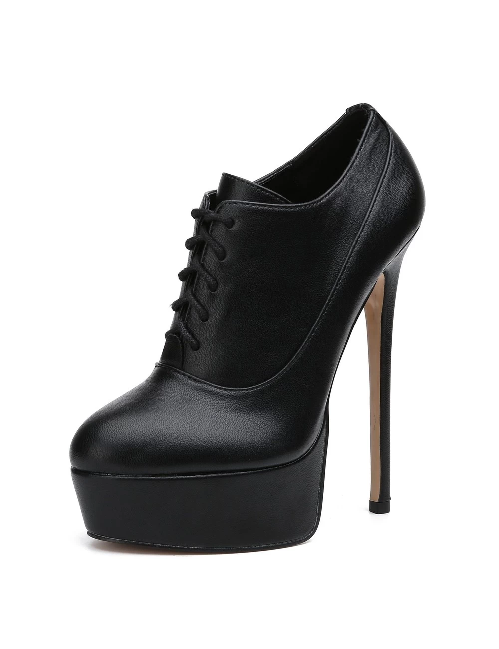 Giaro Giaro SASSY BLACK MATTE OXFORD PUMPS 2 Giaro Giaro SASSY BLACK MATTE OXFORD PUMPS - Image 2