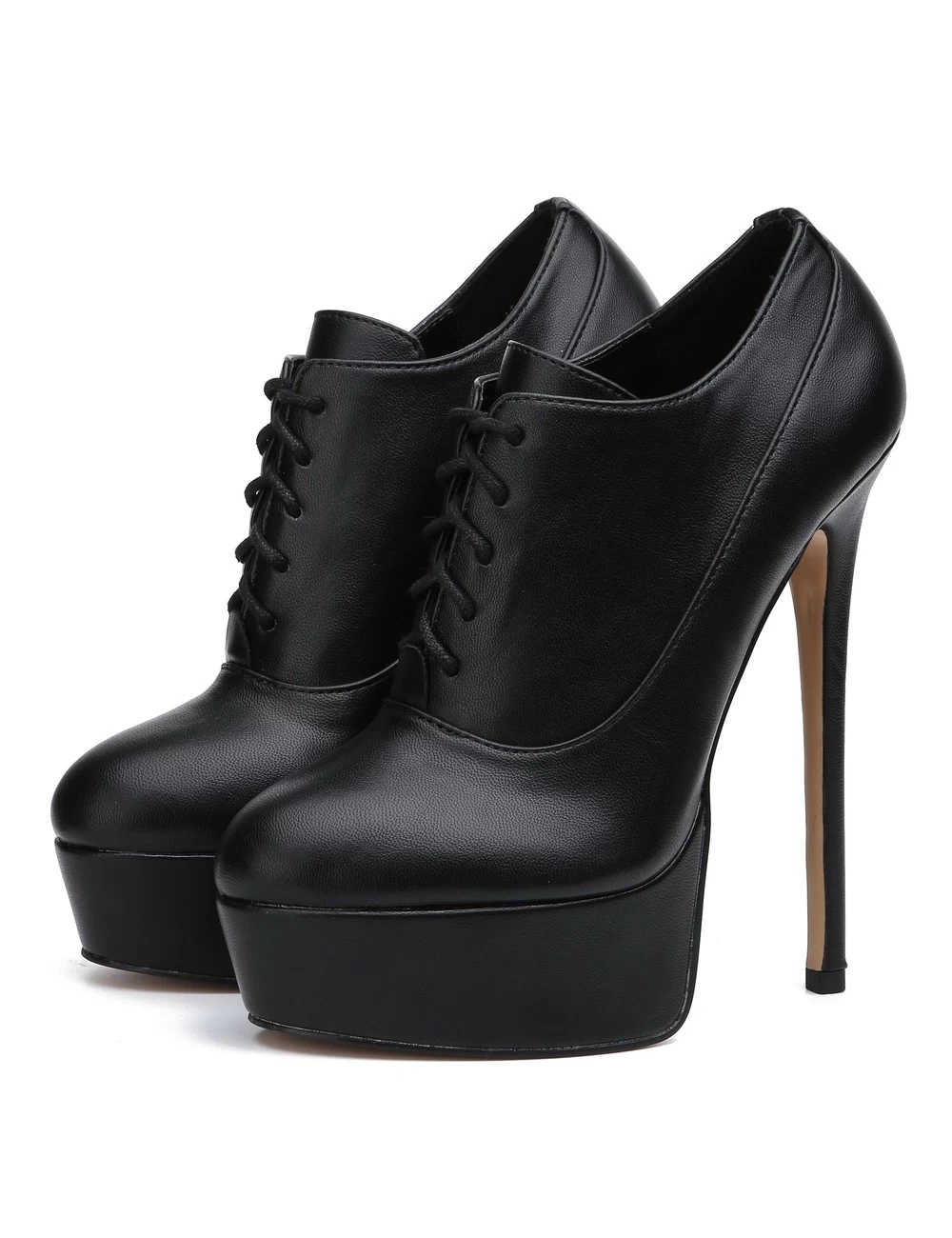 Giaro Giaro SASSY BLACK MATTE OXFORD PUMPS 7 Giaro Giaro SASSY BLACK MATTE OXFORD PUMPS - Image 7