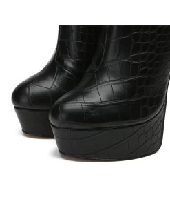 Giaro Giaro SIDDY BLACK CROCK ANKLE BOOTS -Urban Sole Shop giaro giaro siddy black crock ankle boots 7