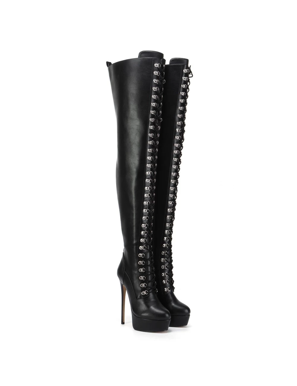 Giaro Giaro SLINKY BLACK MATTE FETISH Boots 9 Giaro Giaro SLINKY BLACK MATTE FETISH Boots - Image 9