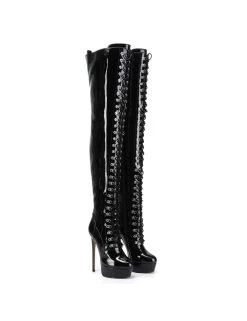 Giaro Giaro SLINKY BLACK SHINY -Urban Sole Shop giaro giaro slinky black shiny 5