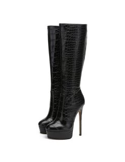 Giaro Giaro STACKSTAND BLACK CROCK -Urban Sole Shop giaro giaro stackstand black crock 7