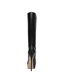 Giaro Giaro STACKSTAND BLACK MATTE KNEE BOOTS -Urban Sole Shop giaro giaro stackstand black matte knee boots 3
