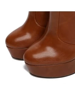 Giaro Giaro STACKSTAND BROWN MATTE KNEE BOOTS 14 Giaro Giaro STACKSTAND BROWN MATTE KNEE BOOTS -Urban Sole Shop giaro giaro stackstand brown matte knee boots 5