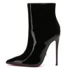 Giaro Giaro TALIA BLACK SHINY ANKLE BOOTS