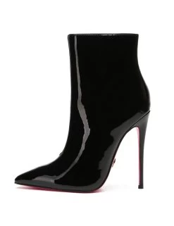 Giaro Giaro TALIA BLACK SHINY ANKLE BOOTS