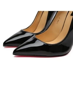 Giaro Giaro TAYA BLACK SHINY PUMPS -Urban Sole Shop giaro giaro taya black shiny pumps 8