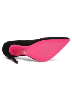 Giaro Giaro TAYA BLACK VELOUR PUMPS -Urban Sole Shop giaro giaro taya black velour pumps 4