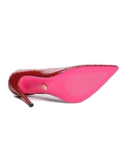 Giaro Giaro TAYA RED SNAKE PUMPS -Urban Sole Shop giaro giaro taya red snake pumps 4