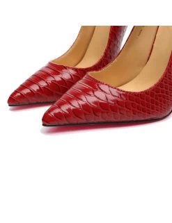 Giaro Giaro TAYA RED SNAKE PUMPS -Urban Sole Shop giaro giaro taya red snake pumps 7