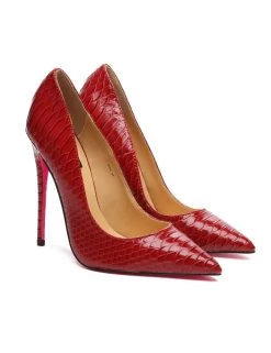 Giaro Giaro TAYA RED SNAKE PUMPS -Urban Sole Shop giaro giaro taya red snake pumps 8