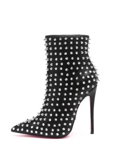 Giaro Giaro TYCLONE BLACK/SILVER ANKLE BOOTS