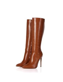 Giaro MILA | BROWN MATTE | KNEE BOOTS | Italian Style -Urban Sole Shop giaro mila brown matte knee boots italian style 6