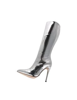 Giaro MILA | SILVER SHINY | KNEE BOOTS | Italian Style 18 Giaro MILA | SILVER SHINY | KNEE BOOTS | Italian Style -Urban Sole Shop giaro mila silver shiny knee boots italian style 8