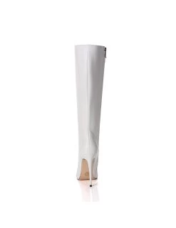 Giaro MILA | WHITE MATTE | KNEE BOOTS | Italian Style -Urban Sole Shop giaro mila white matte knee boots italian style 3