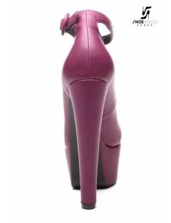 Giaro Purple Giaro "Destroyer" Pumps With Anklestrap -Urban Sole Shop giaro purple giaro destroyer pumps with anklestrap 3