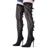 Giaro SARAFINA | BLACK | THIGH BOOTS | Italian Style