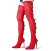 Giaro SARAFINA | RED | THIGH BOOTS | Italian Style