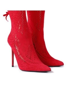 Giaro SARAFINA | RED | THIGH BOOTS | Italian Style -Urban Sole Shop giaro sarafina red thigh boots italian style 4