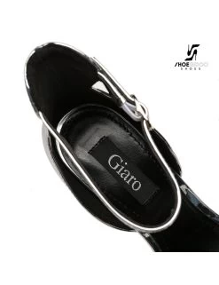 Giaro Silver Shiny Giaro MINA High Ankle Belt Sandals -Urban Sole Shop giaro silver shiny giaro mina high ankle belt sand 8