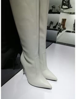 Giaro ZIRA | LIGHT GREY | KNEE BOOTS | Italian Style -Urban Sole Shop giaro zira light grey knee boots italian style 7