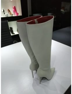 Giaro ZIRA | LIGHT GREY | KNEE BOOTS | Italian Style -Urban Sole Shop giaro zira light grey knee boots italian style 9