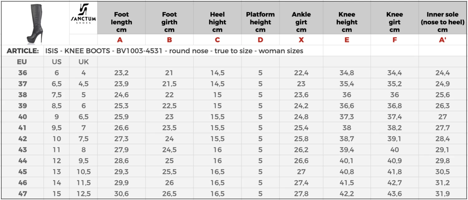 Sanctum High Italian Knee Boots ISIS With Platform Heels In Real Leather 10 Sanctum High Italian Knee Boots ISIS With Platform Heels In Real Leather - Image 10