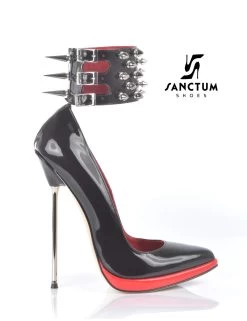 Sanctum Extremely High Italian Pumps FATALE With Metal Stiletto Heels