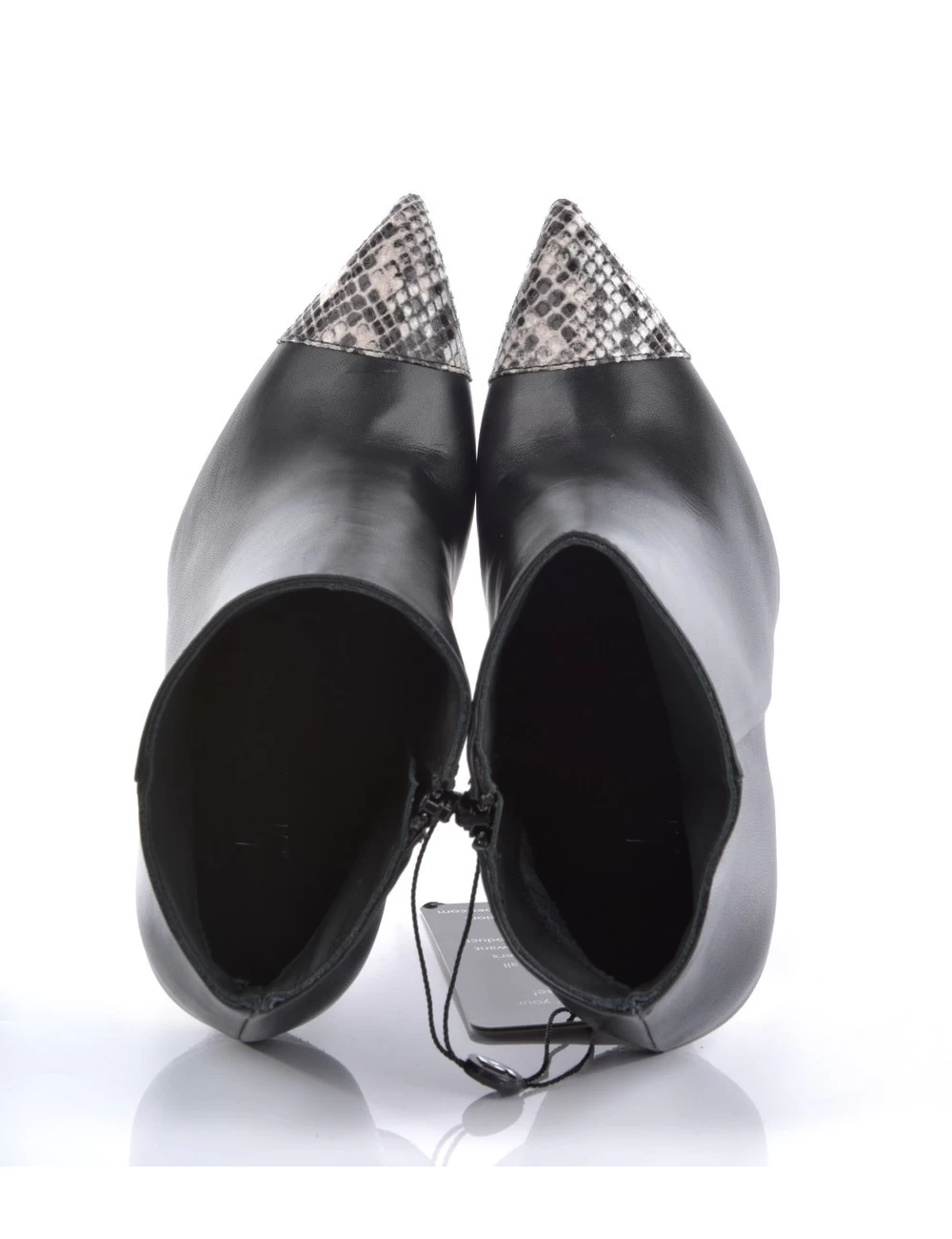 Sanctum High Italian Ankle Boots VESTA With Python Stiletto Heels In Real Leather 8 Sanctum High Italian Ankle Boots VESTA With Python Stiletto Heels In Real Leather - Image 8