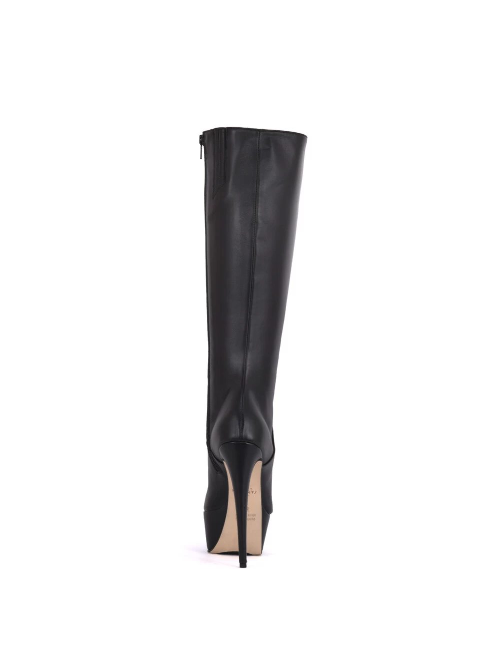 Sanctum High Italian Knee Boots ISIS With Platform Heels In Real Leather 3 Sanctum High Italian Knee Boots ISIS With Platform Heels In Real Leather - Image 3