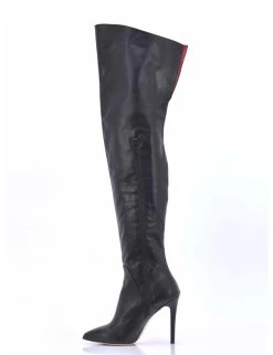 Sanctum High Italian Thigh Boots VESTA With 10cm Stiletto Heels In Genuine Leather -Urban Sole Shop sanctum high italian thigh boots vesta with 10cm s 3